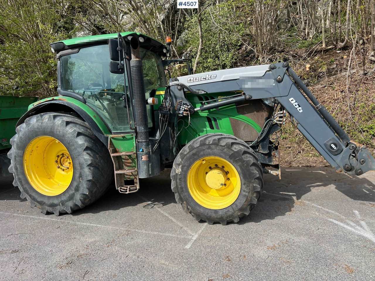 2012 John Deere 6140R w/ front loader - Traktor: bild 5 2012 John Deere 6140R w/ front loader - Traktor: bild 5