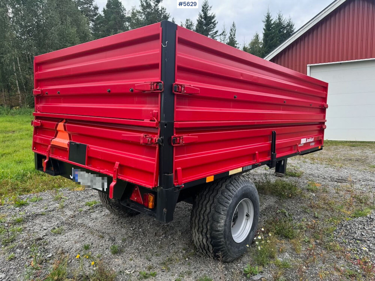 Traktorvagn 2012 Junkkari J5: bild 6