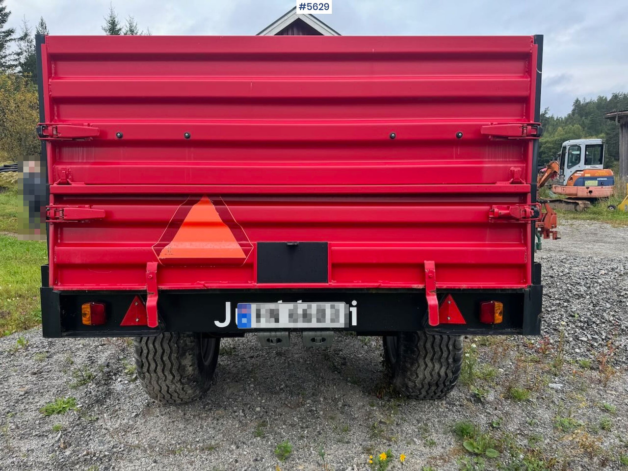 Traktorvagn 2012 Junkkari J5: bild 8