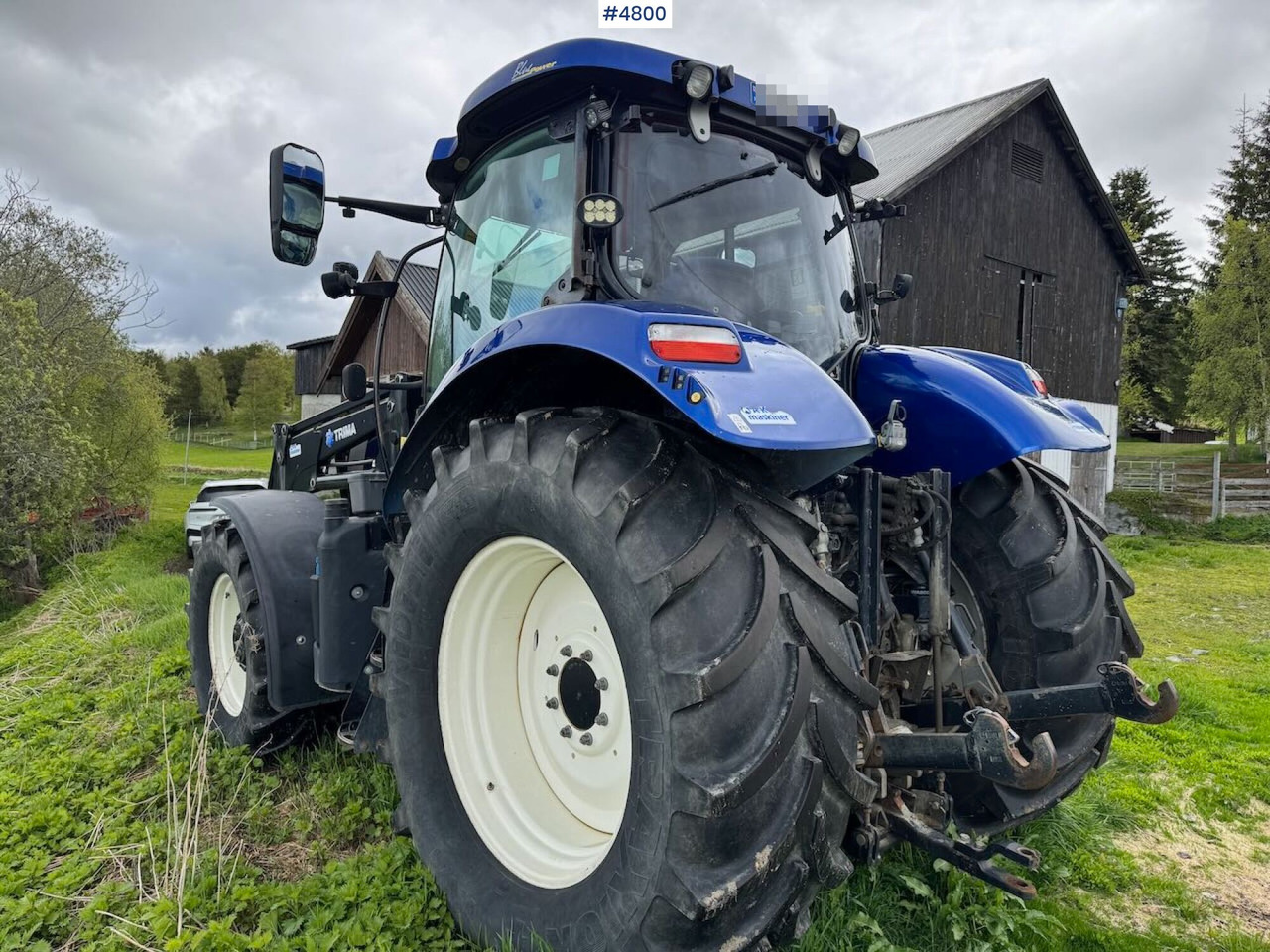 2013 New Holland T7.210 AC Blue Power m/ Frontlaster - Traktor: bild 5 2013 New Holland T7.210 AC Blue Power m/ Frontlaster - Traktor: bild 5