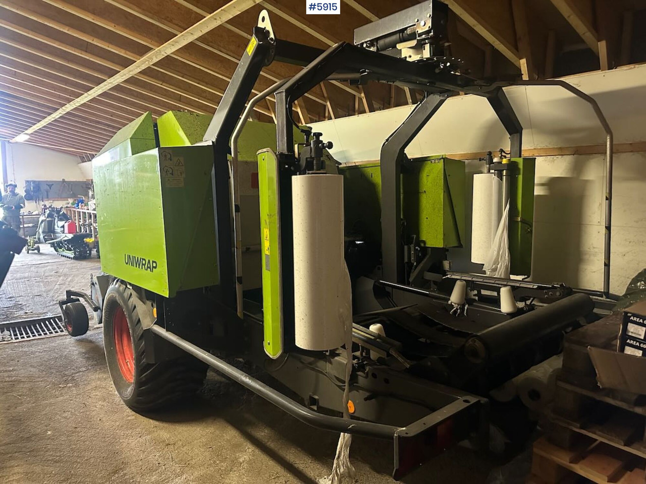 2014 Claas Rollant 375 uniwrap - Utrustning för vallskörd: bild 2 2014 Claas Rollant 375 uniwrap - Utrustning för vallskörd: bild 2