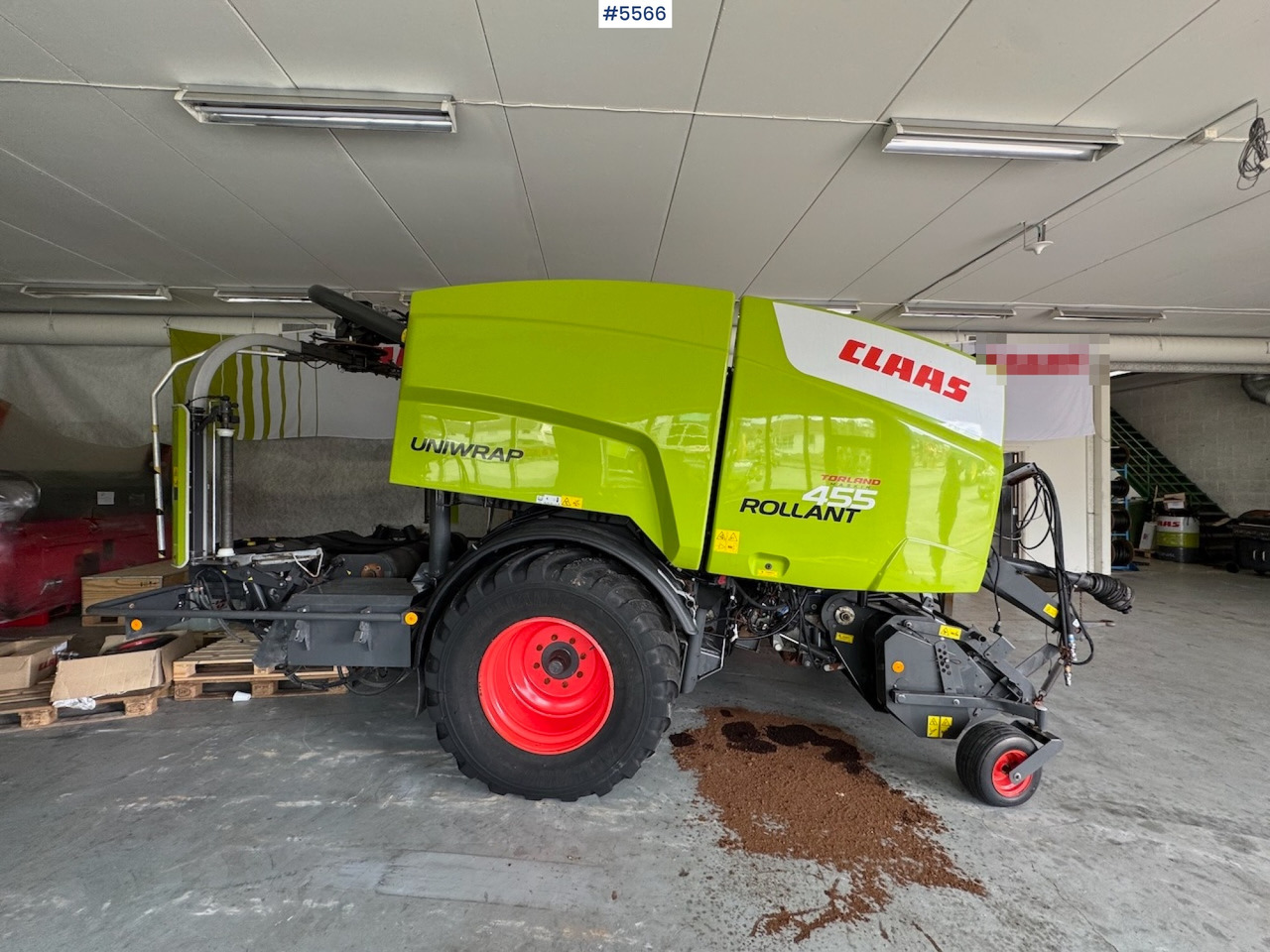 2019 Claas Rollant 455 Uniwrap - Utrustning för vallskörd: bild 2 2019 Claas Rollant 455 Uniwrap - Utrustning för vallskörd: bild 2
