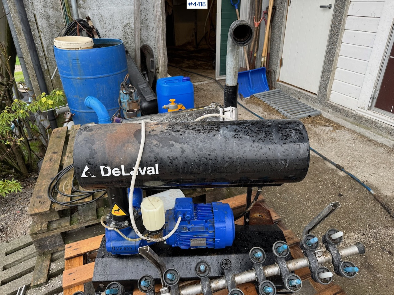 DeLaval DVP 800 Vacuum pump. - Utrustning för uppfödnings: bild 3 DeLaval DVP 800 Vacuum pump. - Utrustning för uppfödnings: bild 3