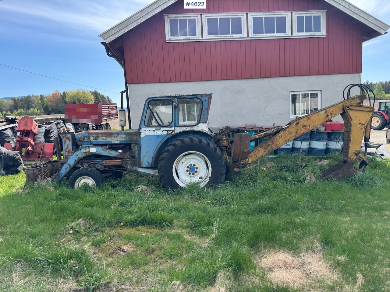 Ford 5000 Backhoe Loader. - Traktor: bild 2 Ford 5000 Backhoe Loader. - Traktor: bild 2