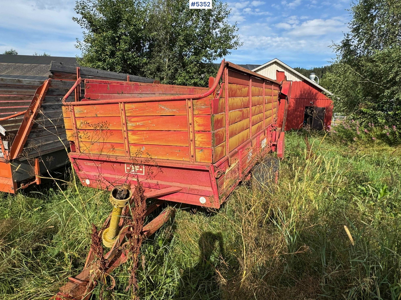 JF AV400N Unloader trailer - Utrustning för vallskörd: bild 2 JF AV400N Unloader trailer - Utrustning för vallskörd: bild 2