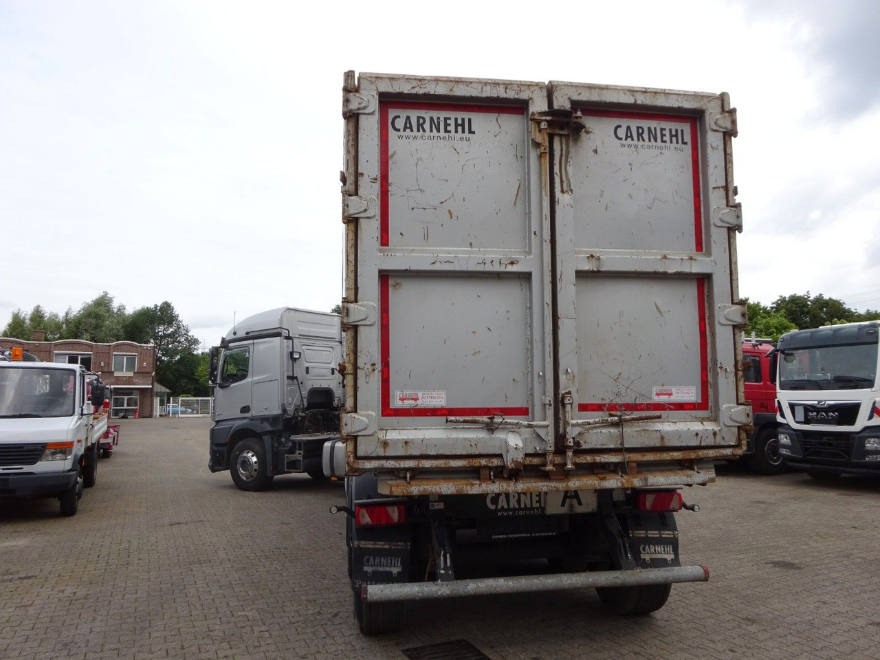 Carnehl Kipp Auflieger aus Stahl mit 3 Achsen - Tippbil semitrailer: bild 4 Carnehl Kipp Auflieger aus Stahl mit 3 Achsen - Tippbil semitrailer: bild 4