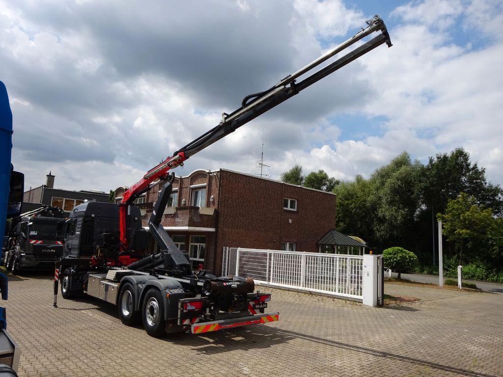 MAN 26.500 Abroller + Fassi F125A Kran 6x2-4 Allrad - Kranbil, Lastväxlare lastbil: bild 4 MAN 26.500 Abroller + Fassi F125A Kran 6x2-4 Allrad - Kranbil, Lastväxlare lastbil: bild 4