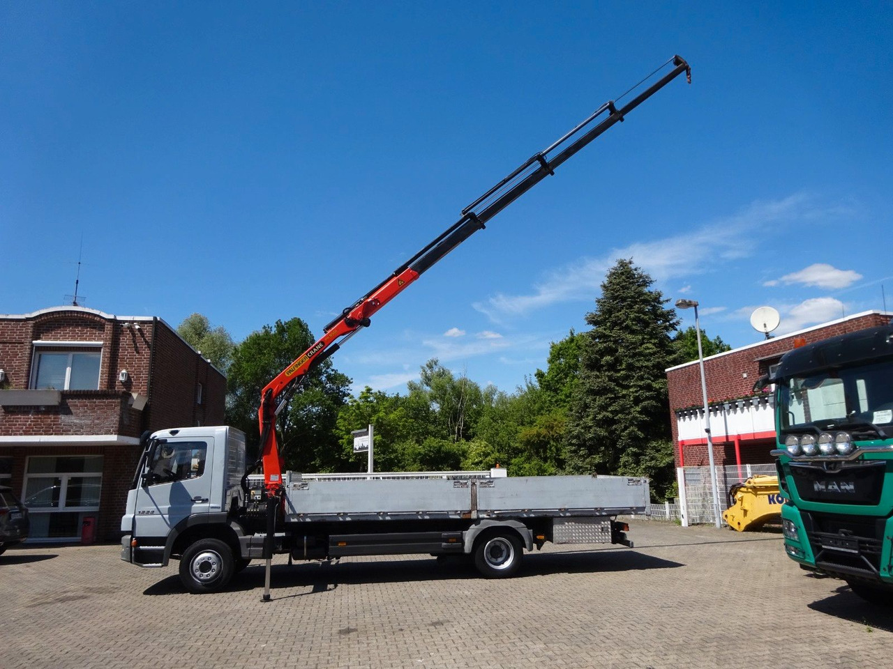 Mercedes-Benz 1222 Atego mit Palfinger PK8501 Kran 4x2 - Flakbil, Kranbil: bild 3 Mercedes-Benz 1222 Atego mit Palfinger PK8501 Kran 4x2 - Flakbil, Kranbil: bild 3