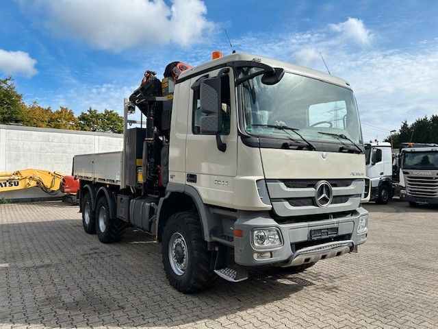 Kranbil Mercedes-Benz 3344 Actros Pritsche + PK 34002 6x6: bild 10