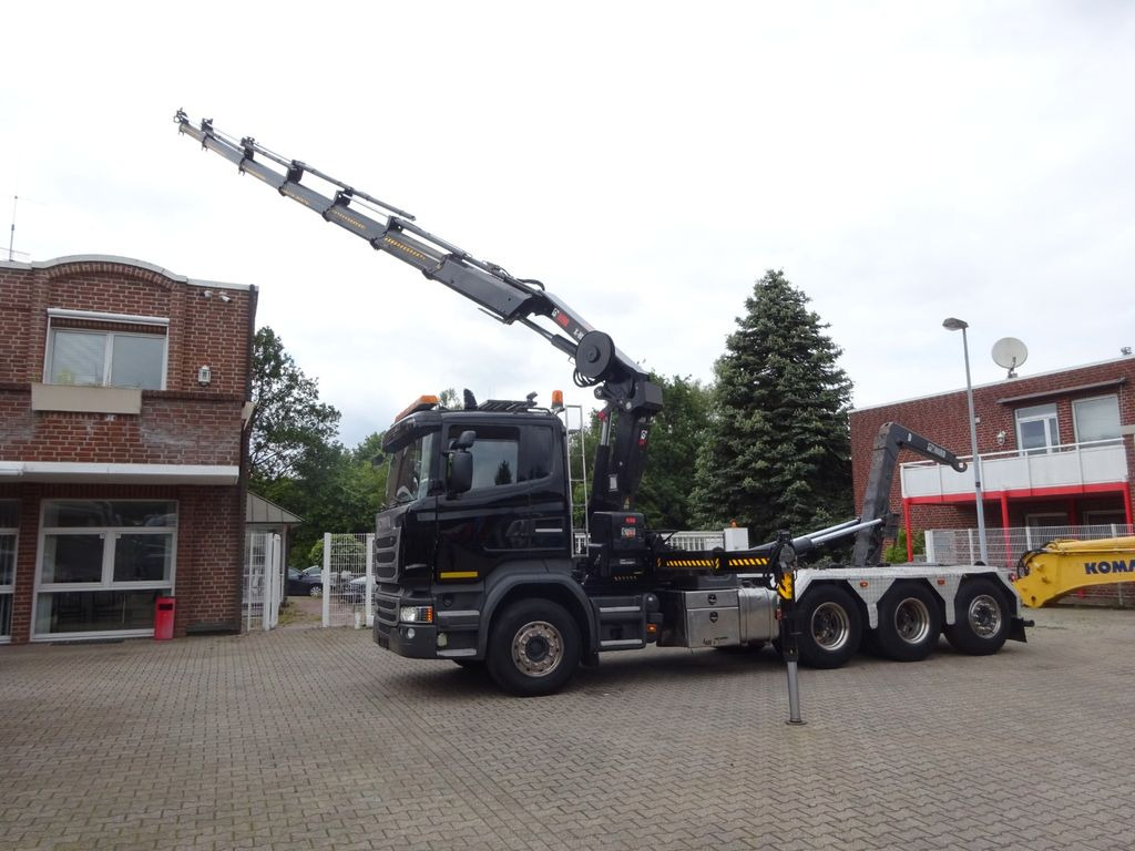 Scania R490 Abroller + HIAB 302E-6 Bj.2021 !Kran TRIDEM - Lastväxlare lastbil, Kranbil: bild 2 Scania R490 Abroller + HIAB 302E-6 Bj.2021 !Kran TRIDEM - Lastväxlare lastbil, Kranbil: bild 2