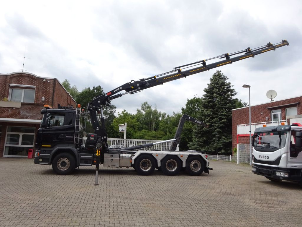 Scania R490 Abroller + HIAB 302E-6 Bj.2021 !Kran TRIDEM - Lastväxlare lastbil, Kranbil: bild 1 Scania R490 Abroller + HIAB 302E-6 Bj.2021 !Kran TRIDEM - Lastväxlare lastbil, Kranbil: bild 1