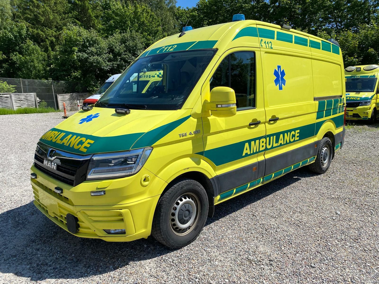 MAN TGE 4.180 Ambulance * 28 000 € netto - Ambulans: bild 1 MAN TGE 4.180 Ambulance * 28 000 € netto - Ambulans: bild 1