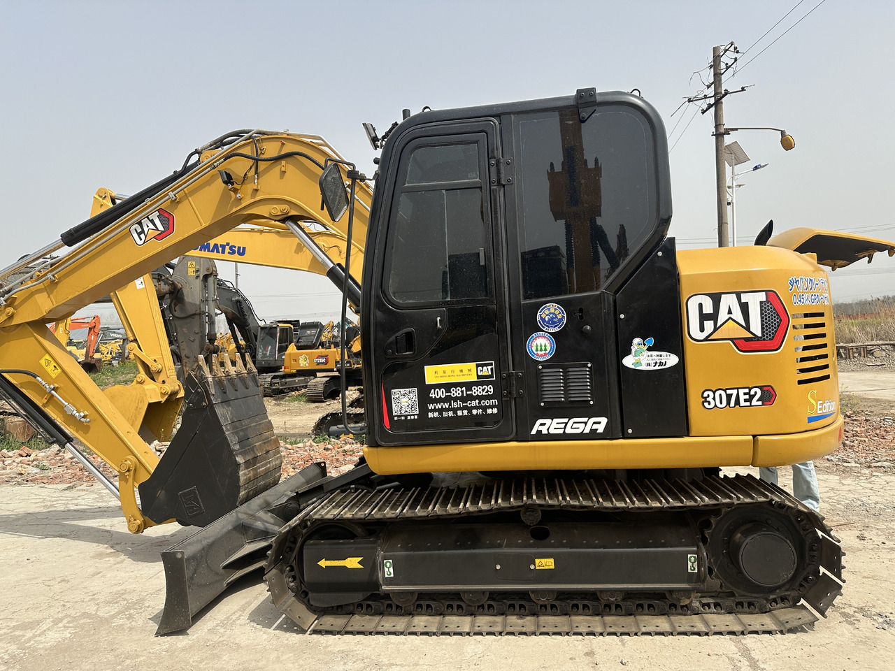 CATERPILLAR 307E2 - Minigrävmaskin: bild 1 CATERPILLAR 307E2 - Minigrävmaskin: bild 1