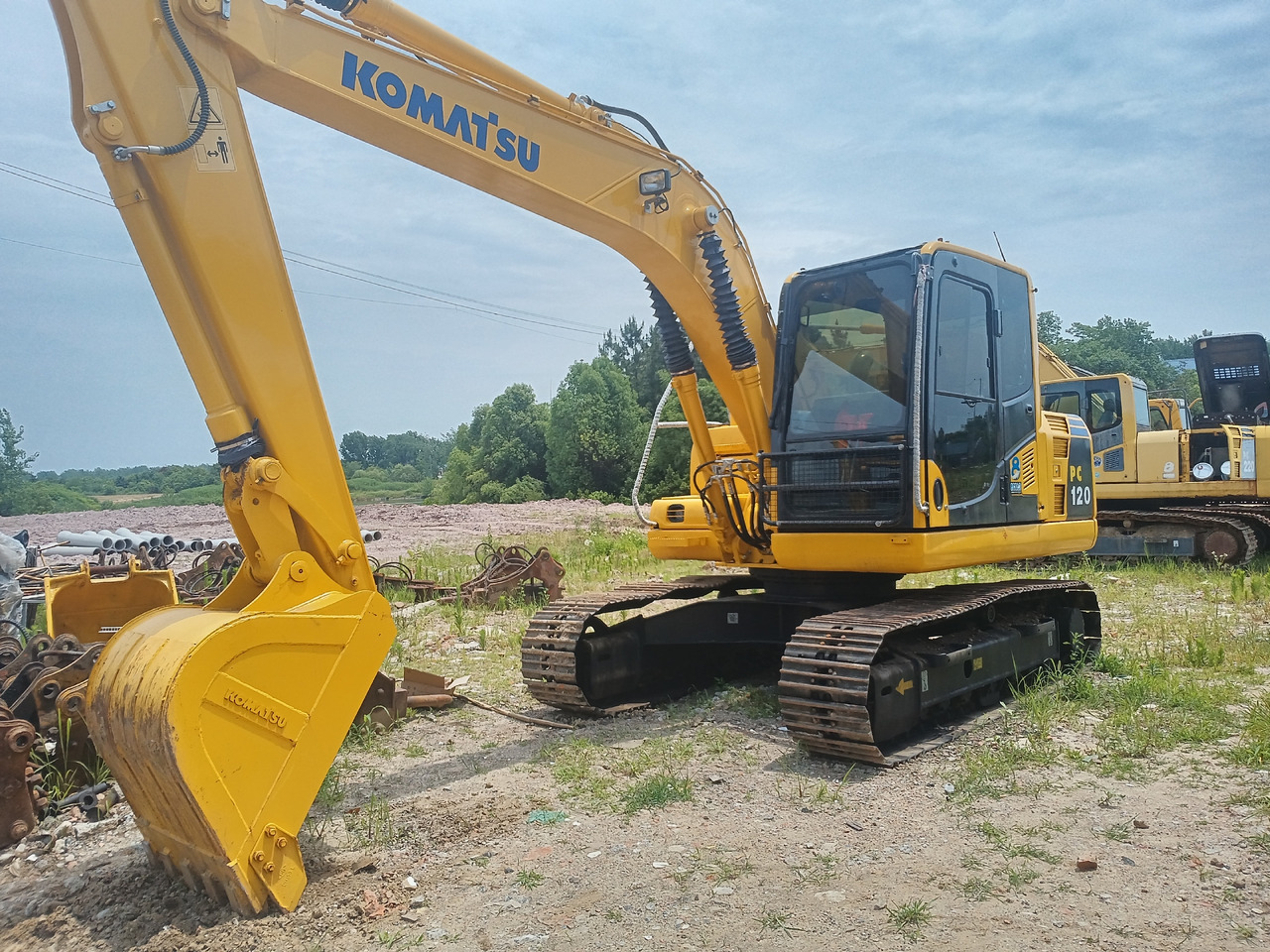 KOMATSU PC120 - Bandgrävare: bild 5 KOMATSU PC120 - Bandgrävare: bild 5
