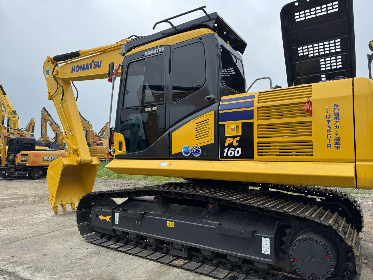 KOMATSU PC160 - Bandgrävare: bild 1 KOMATSU PC160 - Bandgrävare: bild 1