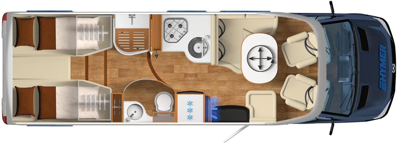HYMER / ERIBA / HYMERCAR ML-T 620 1.Hand#ALDE#2xKLIMA#SAT-TV#AHK - Halvintegrerad husbil: bild 2 HYMER / ERIBA / HYMERCAR ML-T 620 1.Hand#ALDE#2xKLIMA#SAT-TV#AHK - Halvintegrerad husbil: bild 2