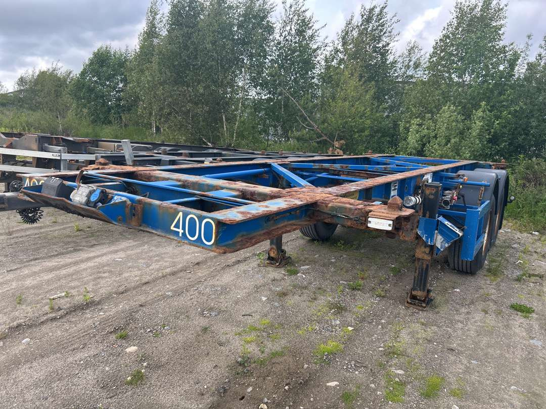 2004 Container-henger TURBO`HOET CONTAINERSEMITRAILER EU-godkjent - Containerbil/ Växelflak semitrailer: bild 1 2004 Container-henger TURBO`HOET CONTAINERSEMITRAILER EU-godkjent - Containerbil/ Växelflak semitrailer: bild 1
