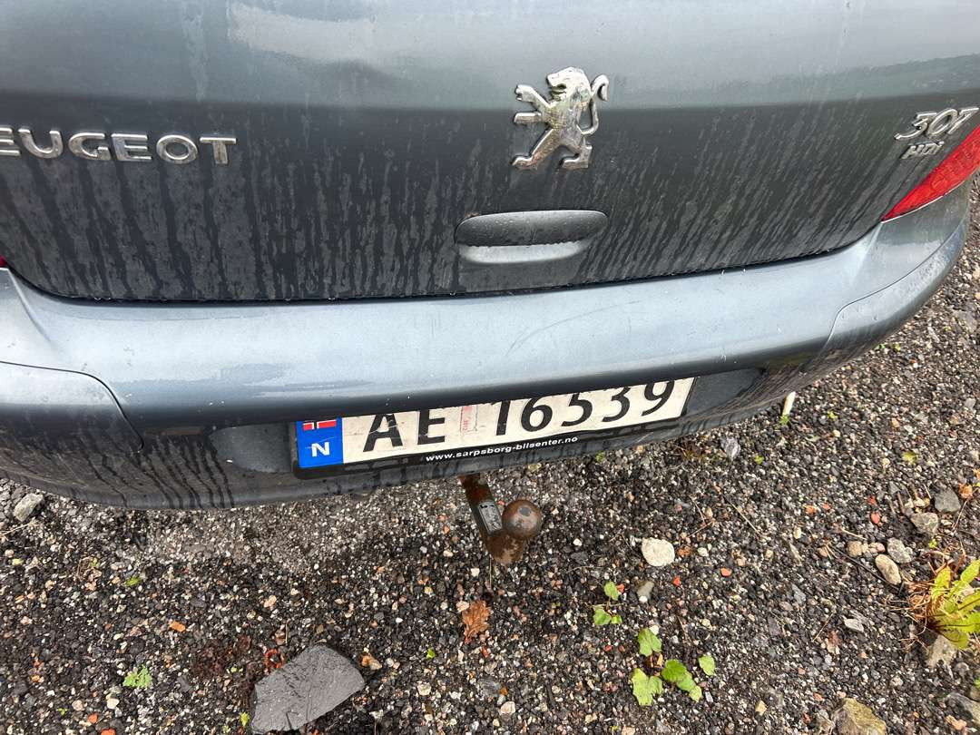 2007 Personbil PEUGEOT 307 EU-godkjent - Personbil: bild 5 2007 Personbil PEUGEOT 307 EU-godkjent - Personbil: bild 5
