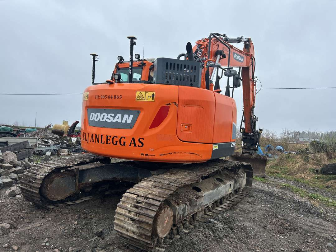 2018 Beltegraver 24 tonn Doosan DX 235LCR S 70-feste - Grävmaskin: bild 3 2018 Beltegraver 24 tonn Doosan DX 235LCR S 70-feste - Grävmaskin: bild 3