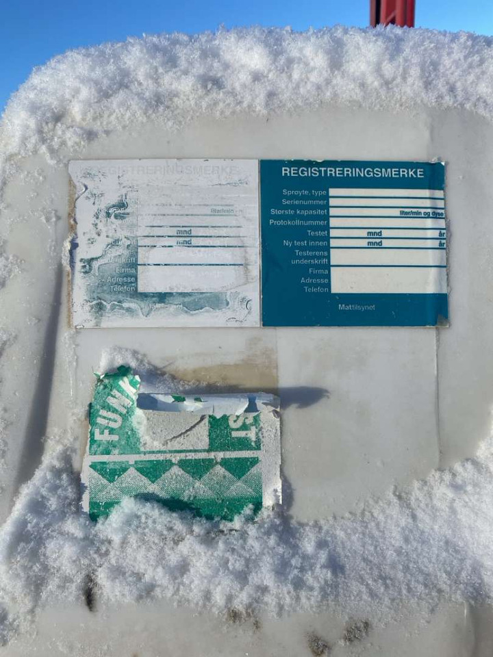 Åkersprøyte - Traktorburen spruta: bild 3 Åkersprøyte - Traktorburen spruta: bild 3