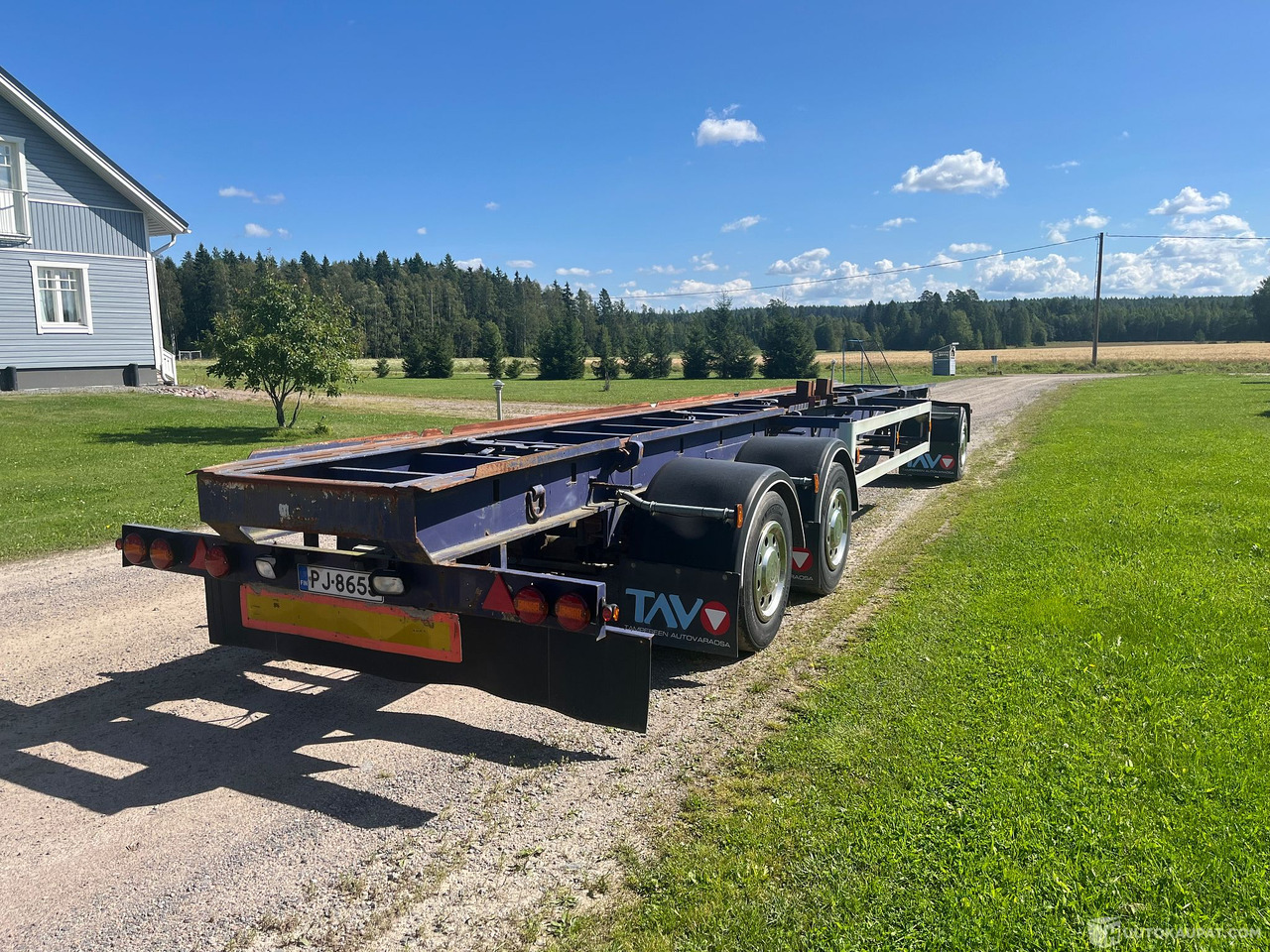 Asentamo Koivu, kolmiakselinen kuorma-auto vaihtolavaperävaunu, Juuri katsastettu, 1979, Nurmijärvi - Containersläp/ Växelflaksläp: bild 4 Asentamo Koivu, kolmiakselinen kuorma-auto vaihtolavaperävaunu, Juuri katsastettu, 1979, Nurmijärvi - Containersläp/ Växelflaksläp: bild 4