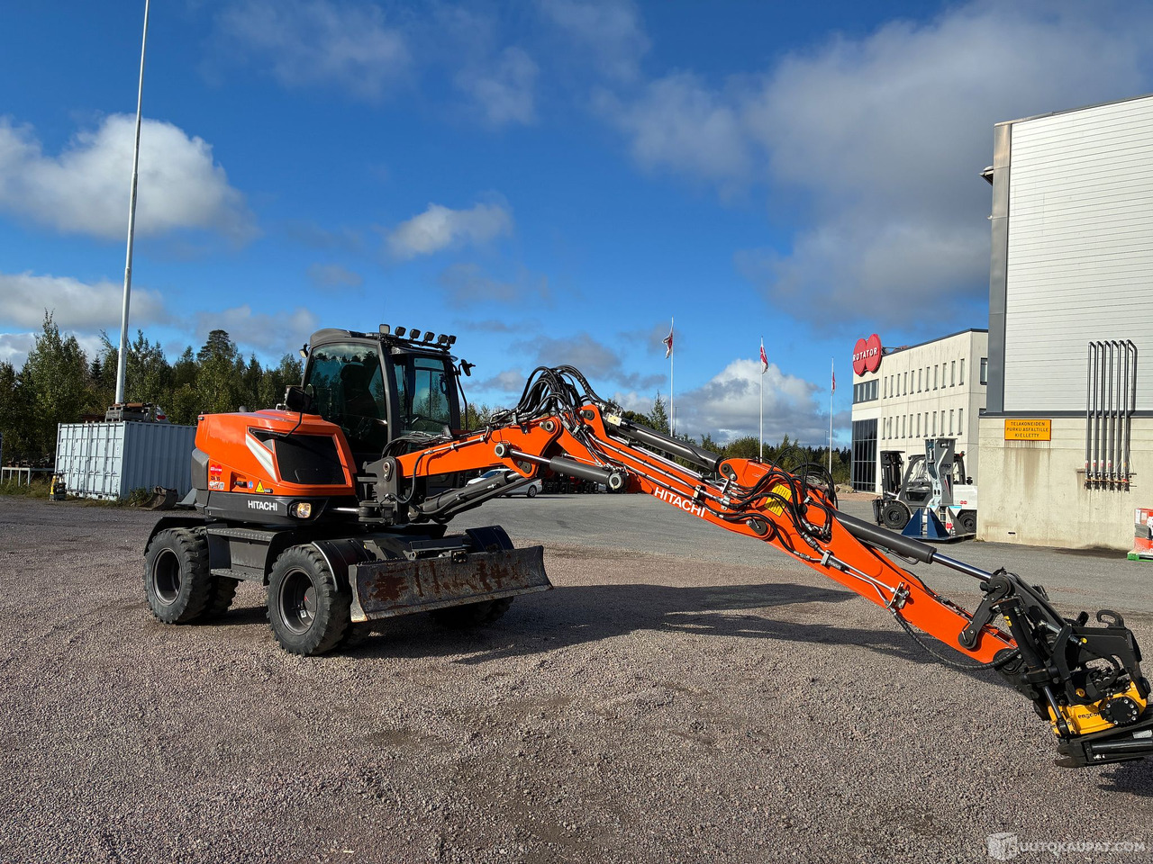 Hitachi ZX 95W-7, 2023 Pyörä alustainen kaivinkone, Pirkkala - Byggmaskiner: bild 2 Hitachi ZX 95W-7, 2023 Pyörä alustainen kaivinkone, Pirkkala - Byggmaskiner: bild 2