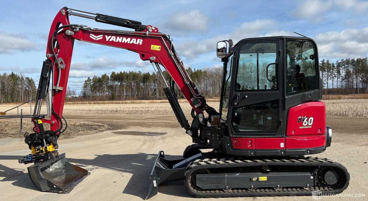 Yanmar SV60-B 140h, 2023, Diesel, 140 h Kaivinkone, Honkajoki - Byggmaskiner: bild 1 Yanmar SV60-B 140h, 2023, Diesel, 140 h Kaivinkone, Honkajoki - Byggmaskiner: bild 1