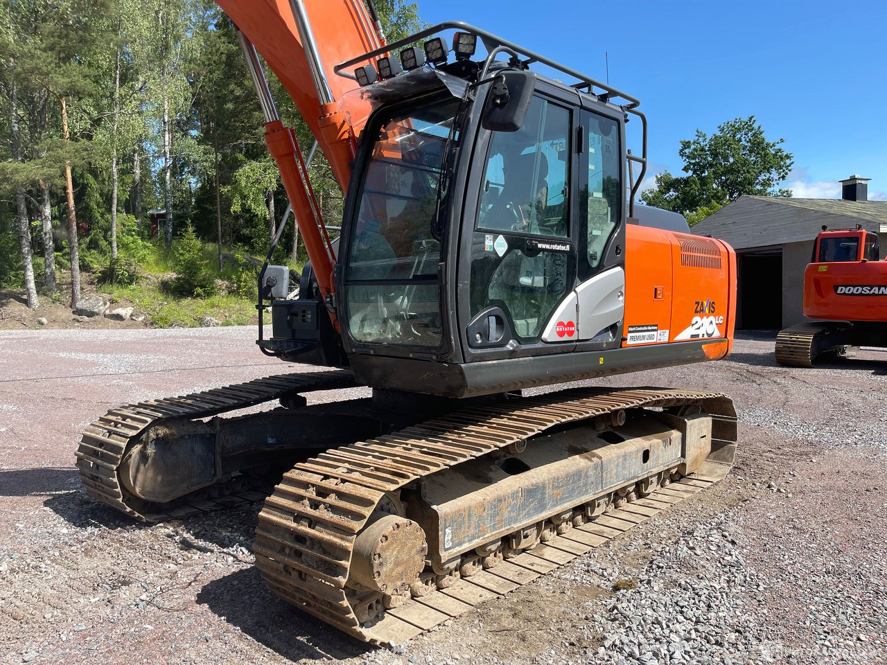 Hitachi ZX 210 LC-6, telakaivinkone, 2017, Lohja - Bandgrävare: bild 3 Hitachi ZX 210 LC-6, telakaivinkone, 2017, Lohja - Bandgrävare: bild 3