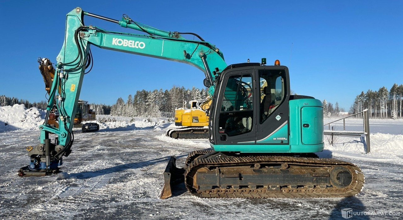 Kobelco SK140SRLC-3, 2014, Diesel, 6 320 h Kaivinkone, Honkajoki - Bandgrävare: bild 1 Kobelco SK140SRLC-3, 2014, Diesel, 6 320 h Kaivinkone, Honkajoki - Bandgrävare: bild 1