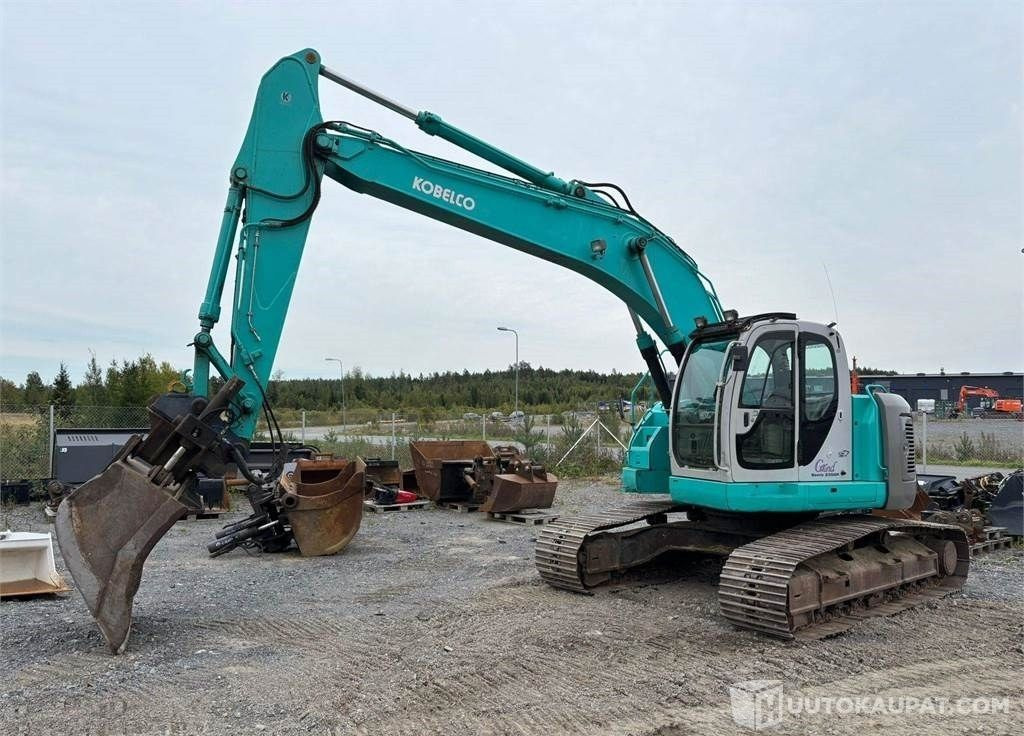 Kobelco SK235SR, 2001, 10 135 h Kaivinkone, Lempäälä - Bandgrävare: bild 1 Kobelco SK235SR, 2001, 10 135 h Kaivinkone, Lempäälä - Bandgrävare: bild 1