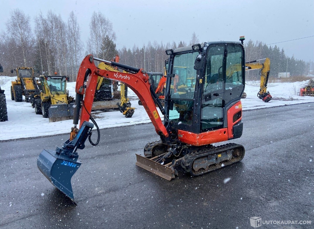 Kubota KX018-4, 2016, Diesel, 1 980 h Kaivinkone, Virrat - Minigrävmaskin: bild 1 Kubota KX018-4, 2016, Diesel, 1 980 h Kaivinkone, Virrat - Minigrävmaskin: bild 1