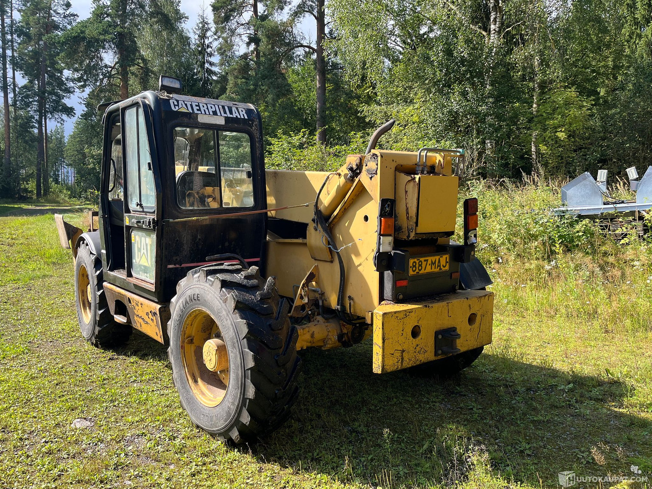 Lantbruksmaskiner Caterpillar TH63, kurottaja piikeillä ja kauhalla, 2002, Loppi: bild 7