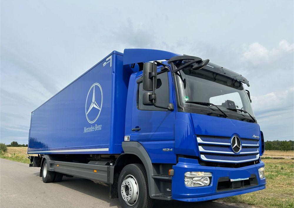 Mercedes-Benz Atego 1524 Z Niemiec 8.65m TOP 2018 Przód i tył na poduszkach 15t DMC / TOP STAN - Lastbil med skåp: bild 1 Mercedes-Benz Atego 1524 Z Niemiec 8.65m TOP 2018 Przód i tył na poduszkach 15t DMC / TOP STAN - Lastbil med skåp: bild 1