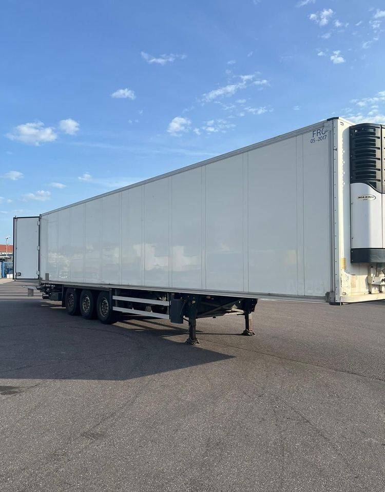 Kyl/ Frys semitrailer Schmitz Cargobull CARRIER MAXIMA 1300 / WINDA / DOPPEL STOCK / ŚCIANA GRODZIOWA / BELKI / PODNOSZONA OŚ / z Niemiec / TOP STAN 2011/ CARRIER CHŁODNIA CHLODNIA LODÓWKA PODWÓJNY ZAŁADUNEK PIĘTROWA: bild 1