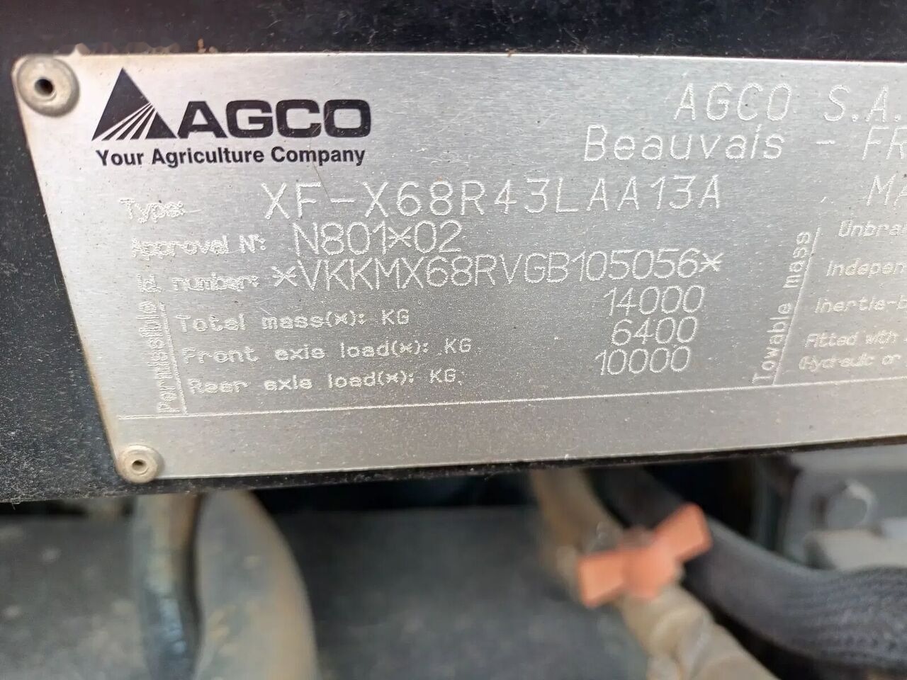 Traktor Massey Ferguson 7726 Dyna VT: bild 6