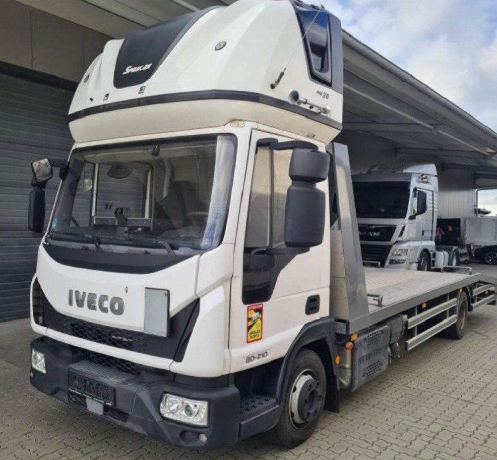 IVECO 80 E 21 EURO CARGO - Biltransportbil lastbil: bild 1 IVECO 80 E 21 EURO CARGO - Biltransportbil lastbil: bild 1