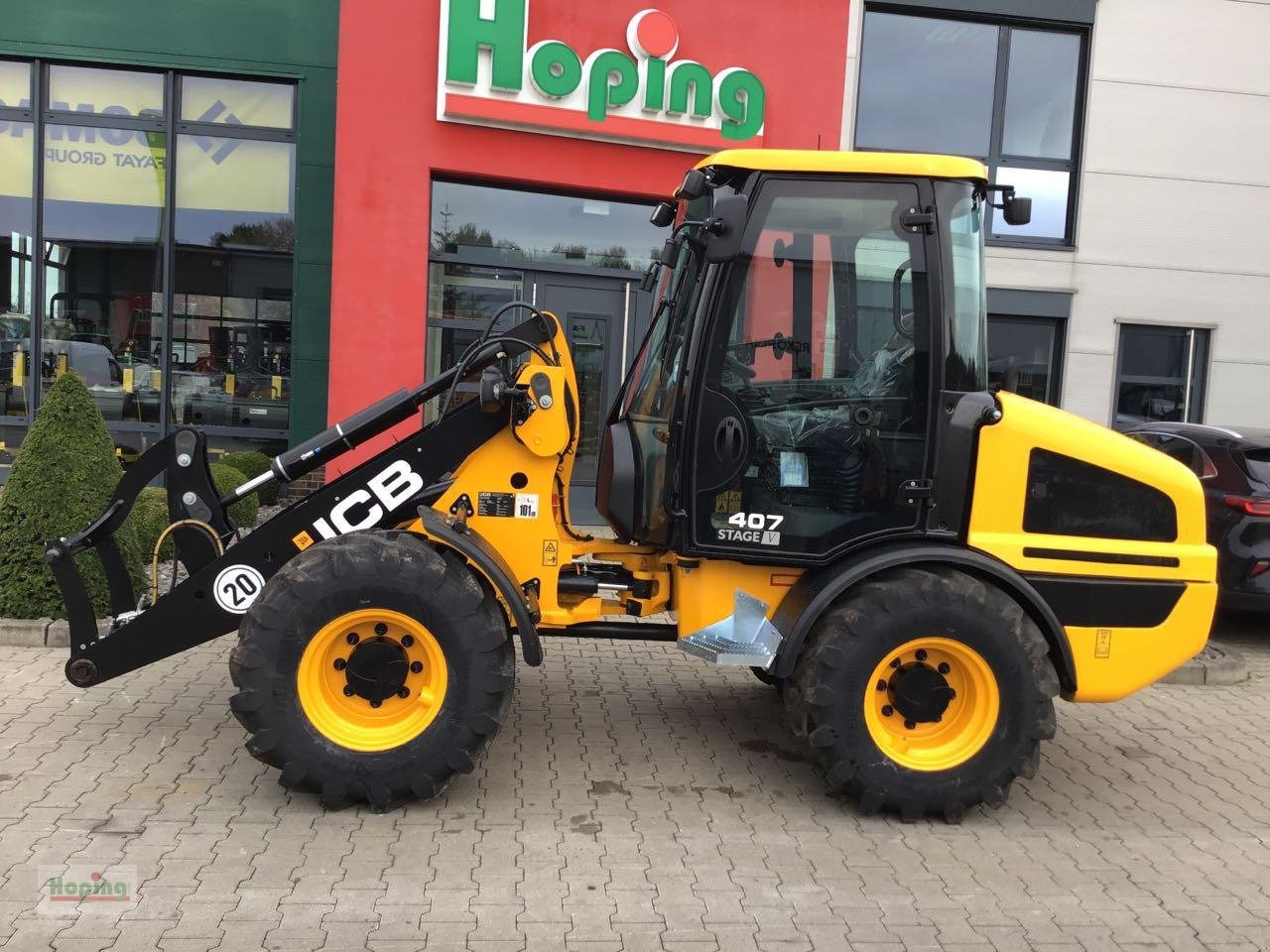 JCB 407 - Hjullastare: bild 1 JCB 407 - Hjullastare: bild 1