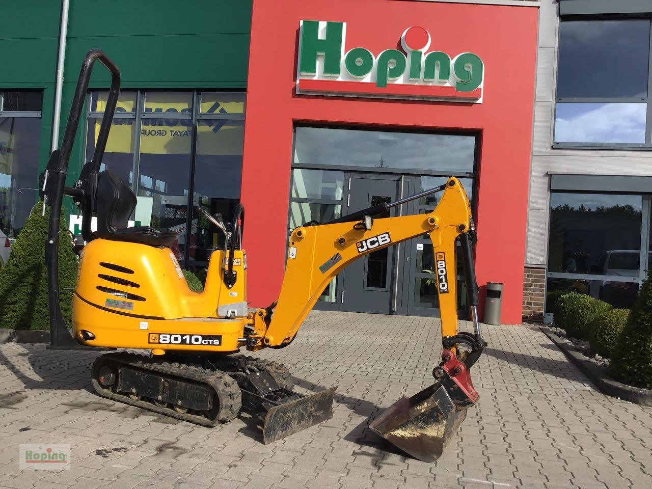 JCB 8010 CTS - Minigrävmaskin: bild 1 JCB 8010 CTS - Minigrävmaskin: bild 1
