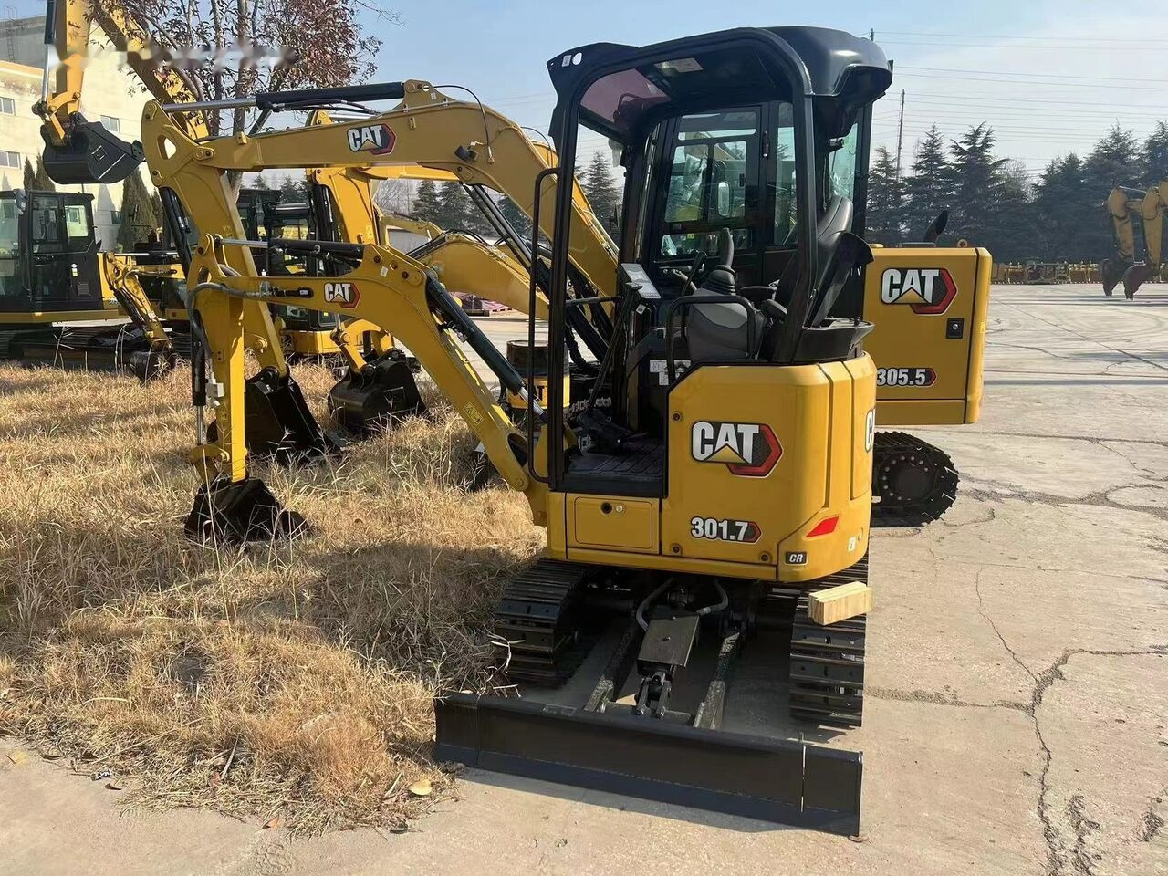 Caterpillar 301.7 New - Minigrävmaskin: bild 1 Caterpillar 301.7 New - Minigrävmaskin: bild 1