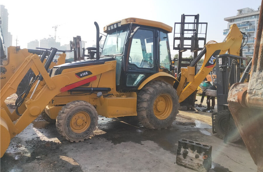 Caterpillar 416E - Grävlastare: bild 1 Caterpillar 416E - Grävlastare: bild 1