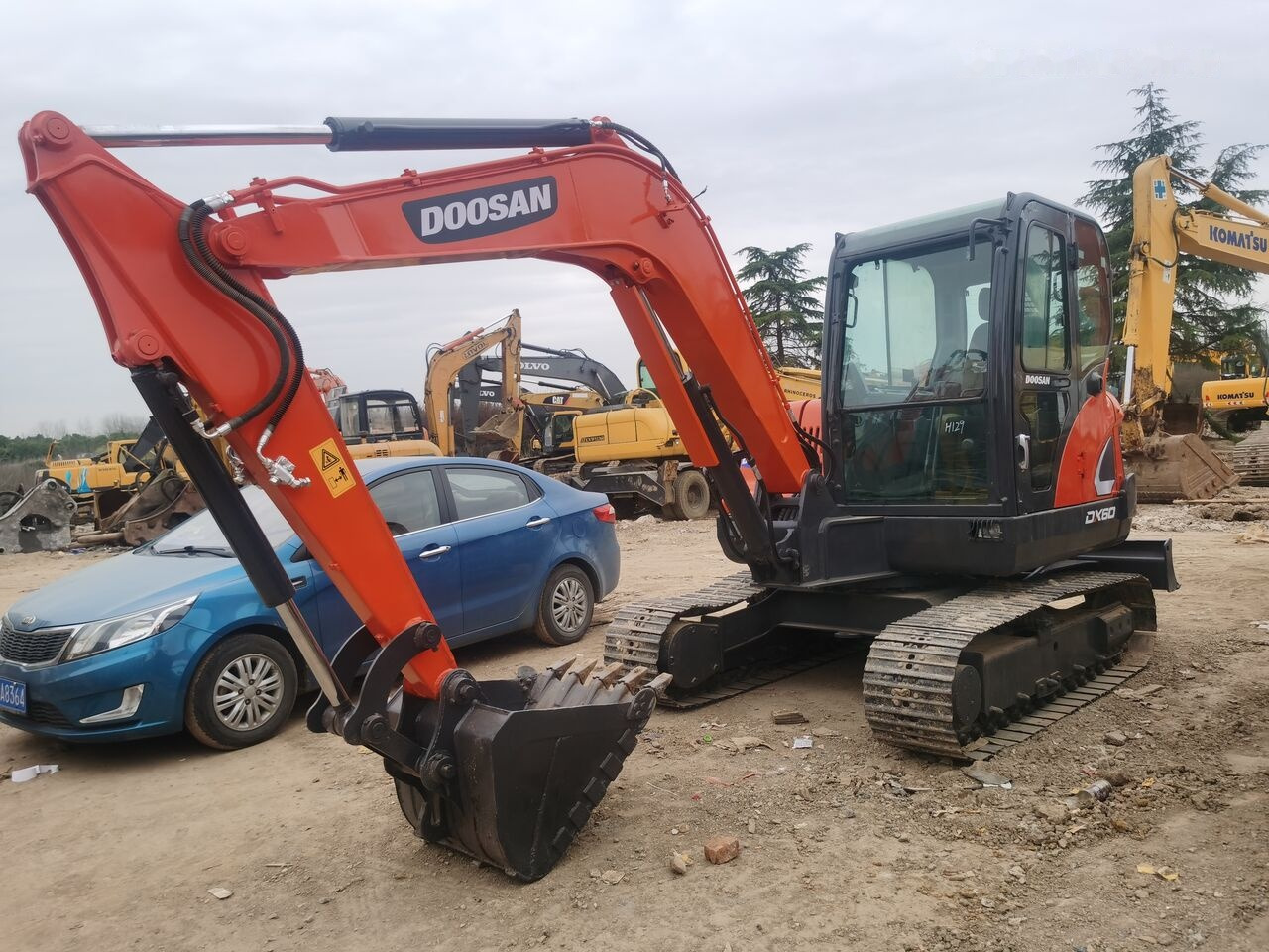 Doosan DX60 - Minigrävmaskin: bild 3 Doosan DX60 - Minigrävmaskin: bild 3