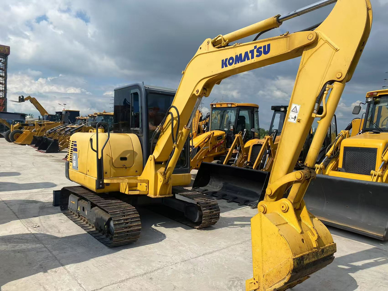 KOMATSU PC56-7 - Minigrävmaskin: bild 4 KOMATSU PC56-7 - Minigrävmaskin: bild 4