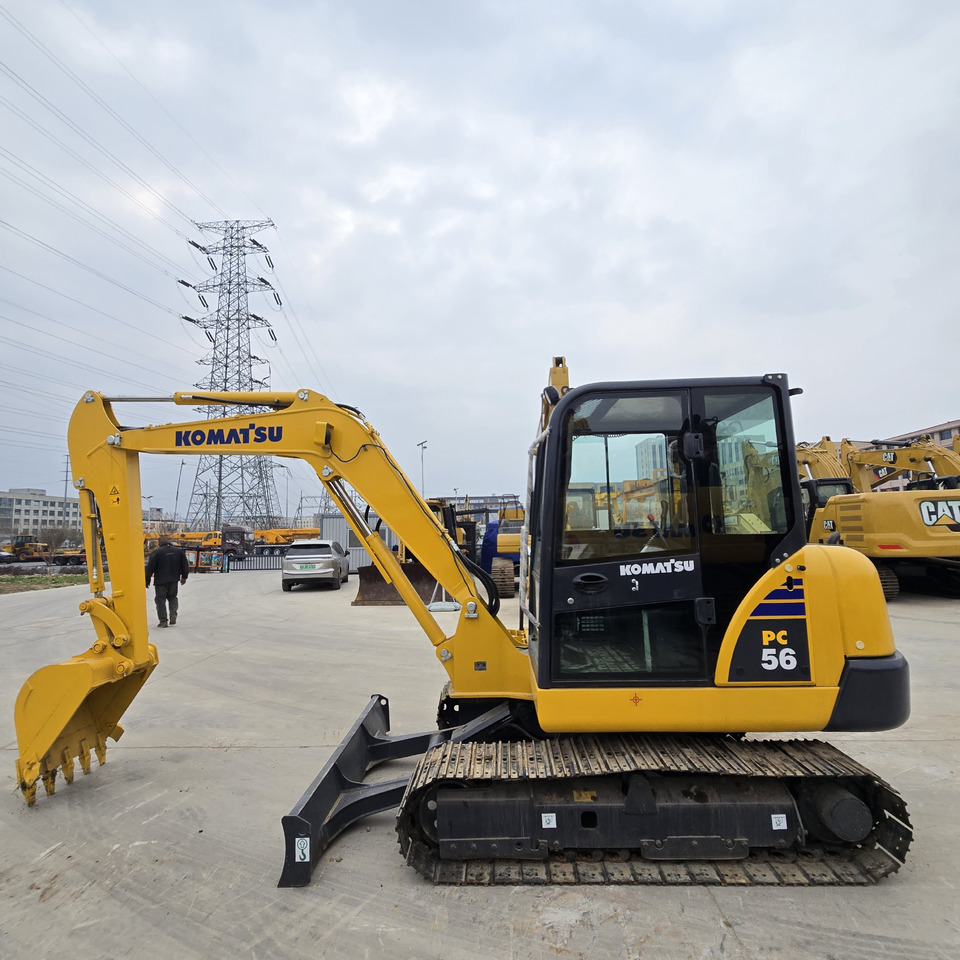 KOMATSU PC56 - Minigrävmaskin: bild 1 KOMATSU PC56 - Minigrävmaskin: bild 1