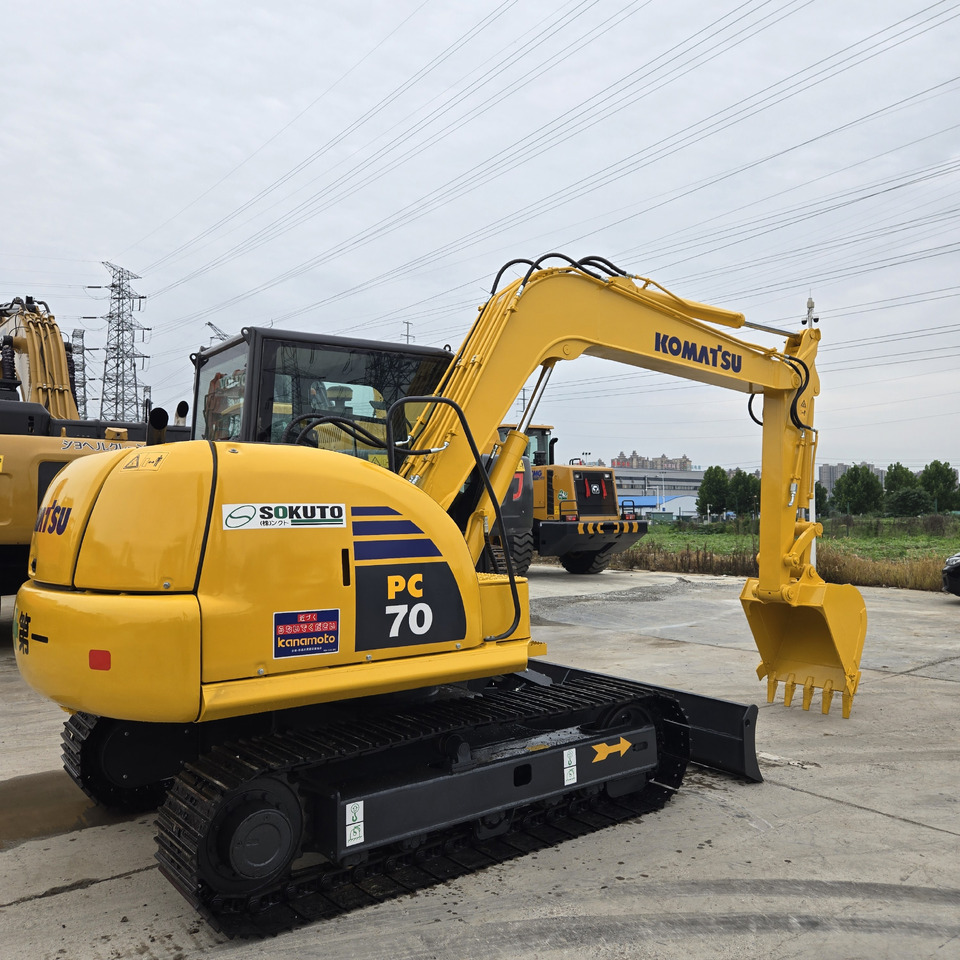 KOMATSU PC70-8 - Minigrävmaskin: bild 1 KOMATSU PC70-8 - Minigrävmaskin: bild 1