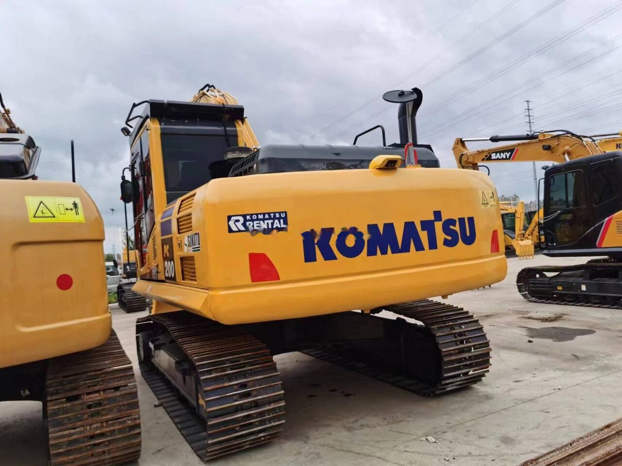 Komatsu PC200-8 - Bandgrävare: bild 4 Komatsu PC200-8 - Bandgrävare: bild 4