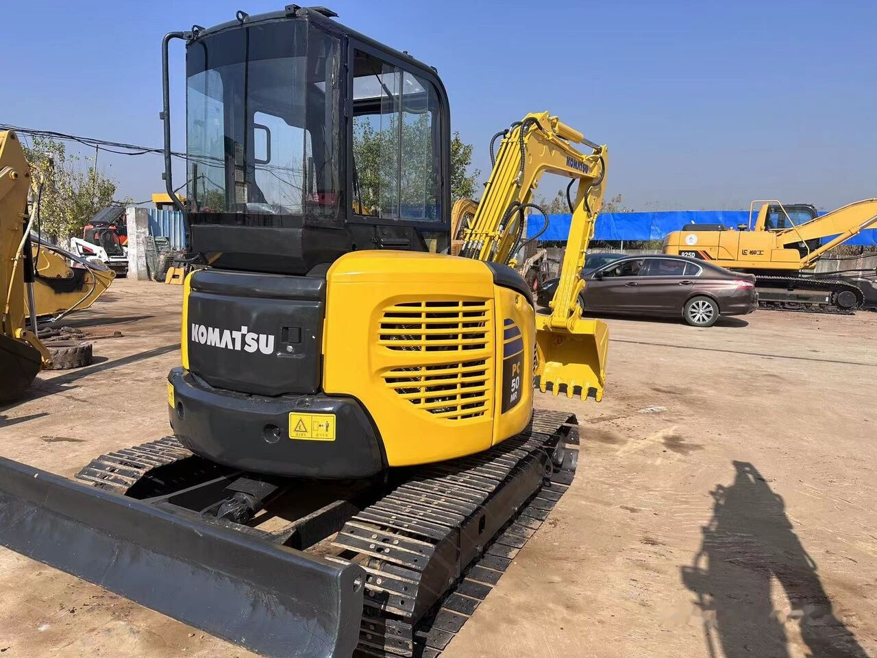 Komatsu PC50 - Minigrävmaskin: bild 5 Komatsu PC50 - Minigrävmaskin: bild 5