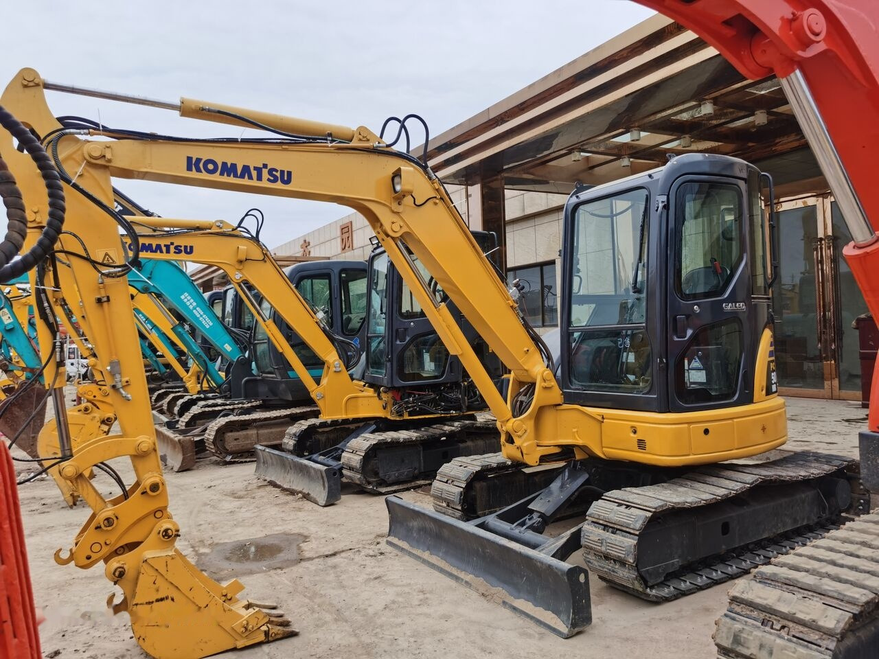 Minigrävmaskin Komatsu PC50MR: bild 6