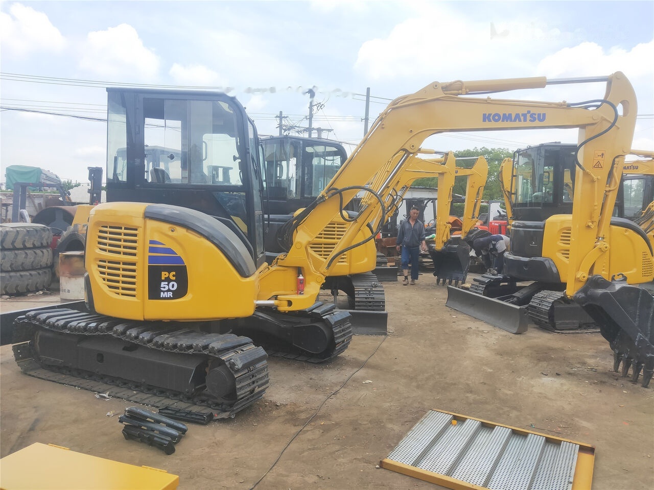 Komatsu PC50MR - Minigrävmaskin: bild 4 Komatsu PC50MR - Minigrävmaskin: bild 4