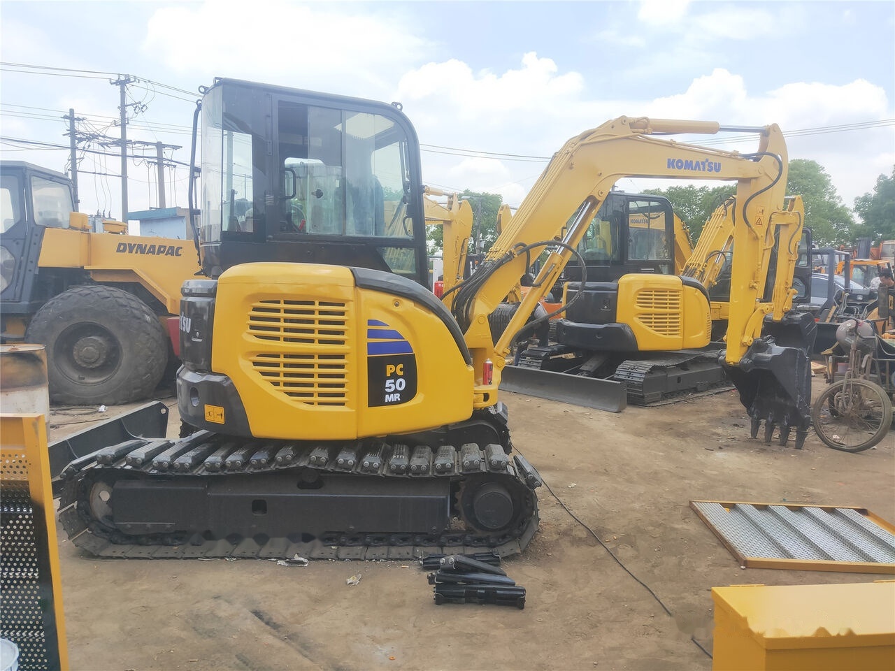 Komatsu PC50MR - Minigrävmaskin: bild 1 Komatsu PC50MR - Minigrävmaskin: bild 1