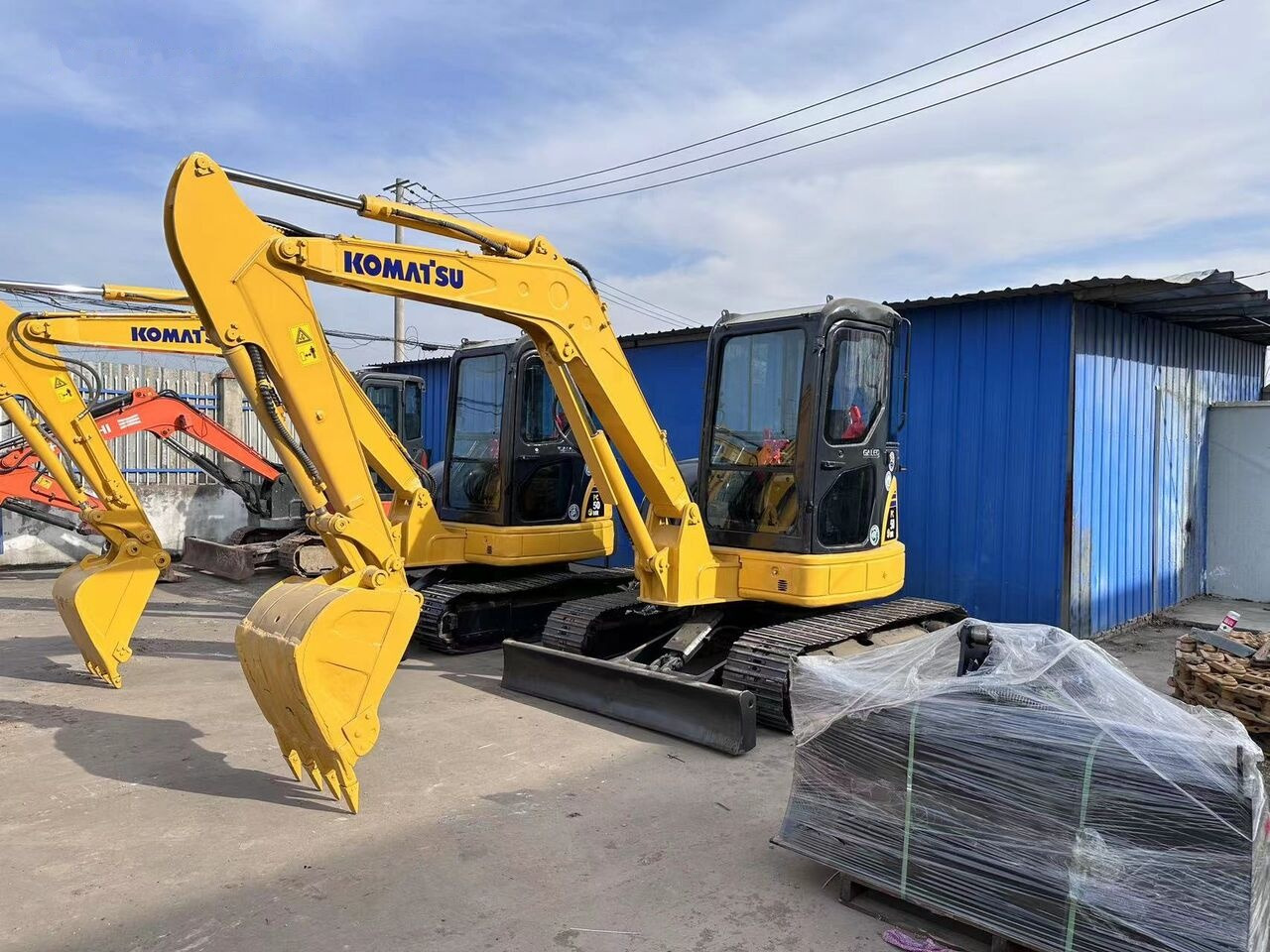 Komatsu PC50MR - Minigrävmaskin: bild 1 Komatsu PC50MR - Minigrävmaskin: bild 1